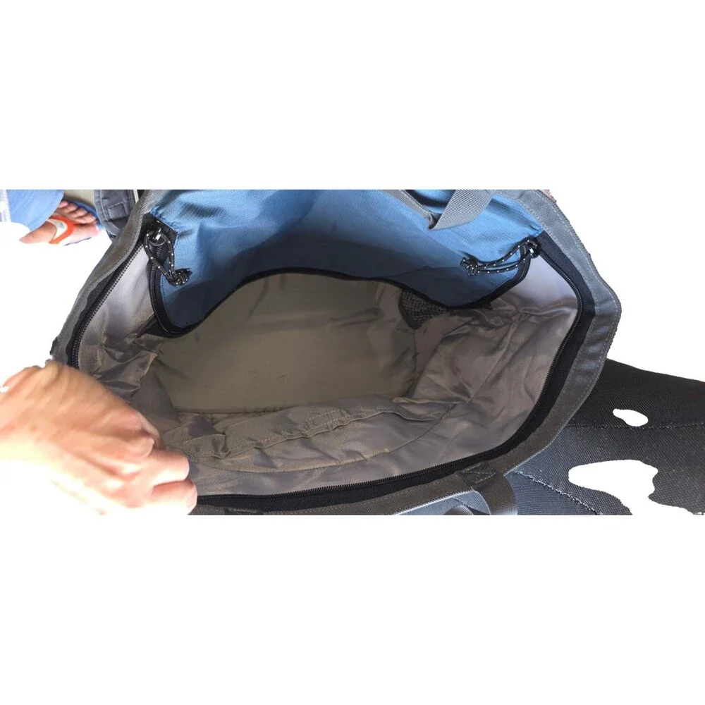 Kelty Insulated Bottom Cooler Beach Backpack Soft Sided Bag Duo Pack Blue XL